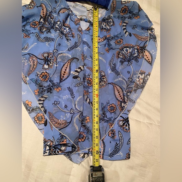 Notations M flowing floral top - Picture 7 of 10
